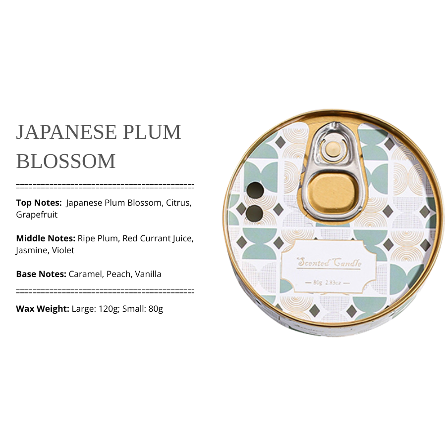 Vintage Canned Scented Soy Candle | Home Décor & Gift