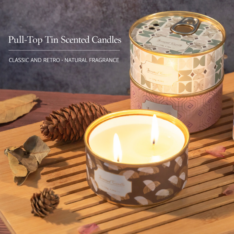 Vintage Canned Scented Soy Candle | Home Décor & Gift