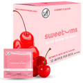 Sweetums Cherry Flavored Intimate Wipes | Feel Fresh & Confident