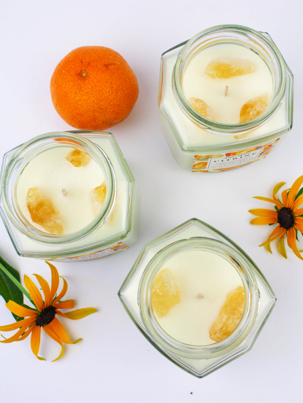 Crystal Candle | Gemstone Soy Candle Collection