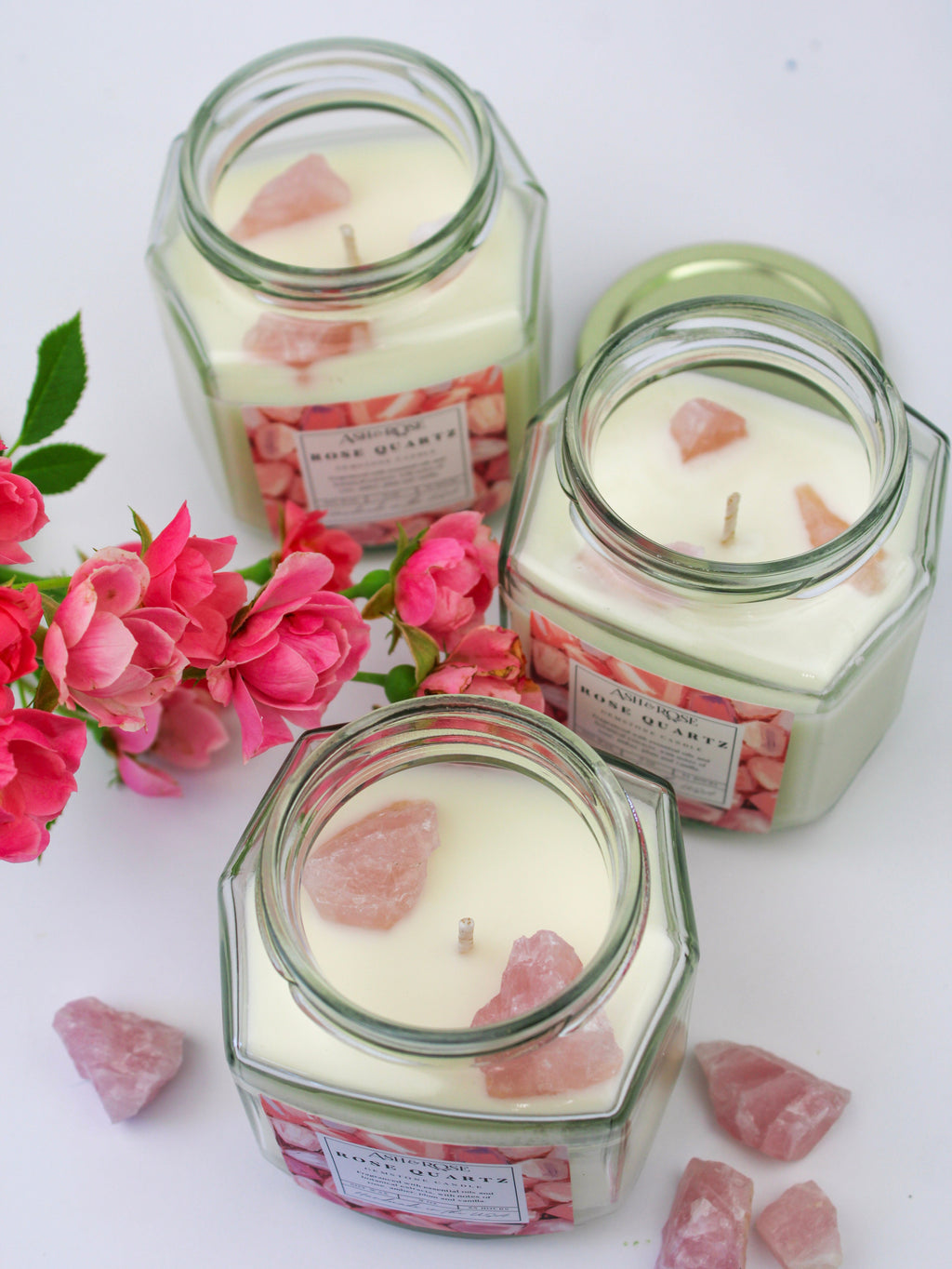 Crystal Candle | Gemstone Soy Candle Collection