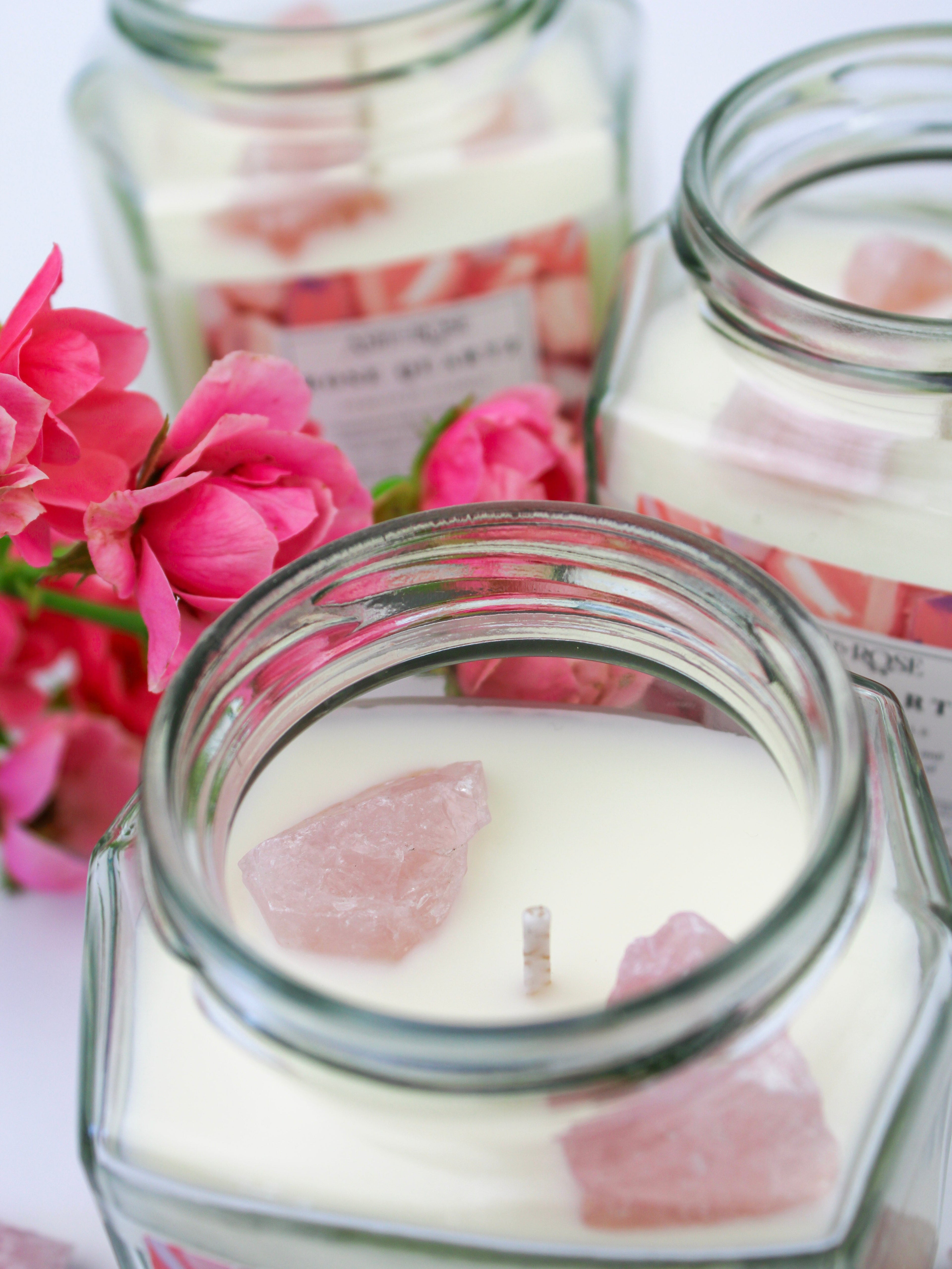 Crystal Candle | Gemstone Soy Candle Collection
