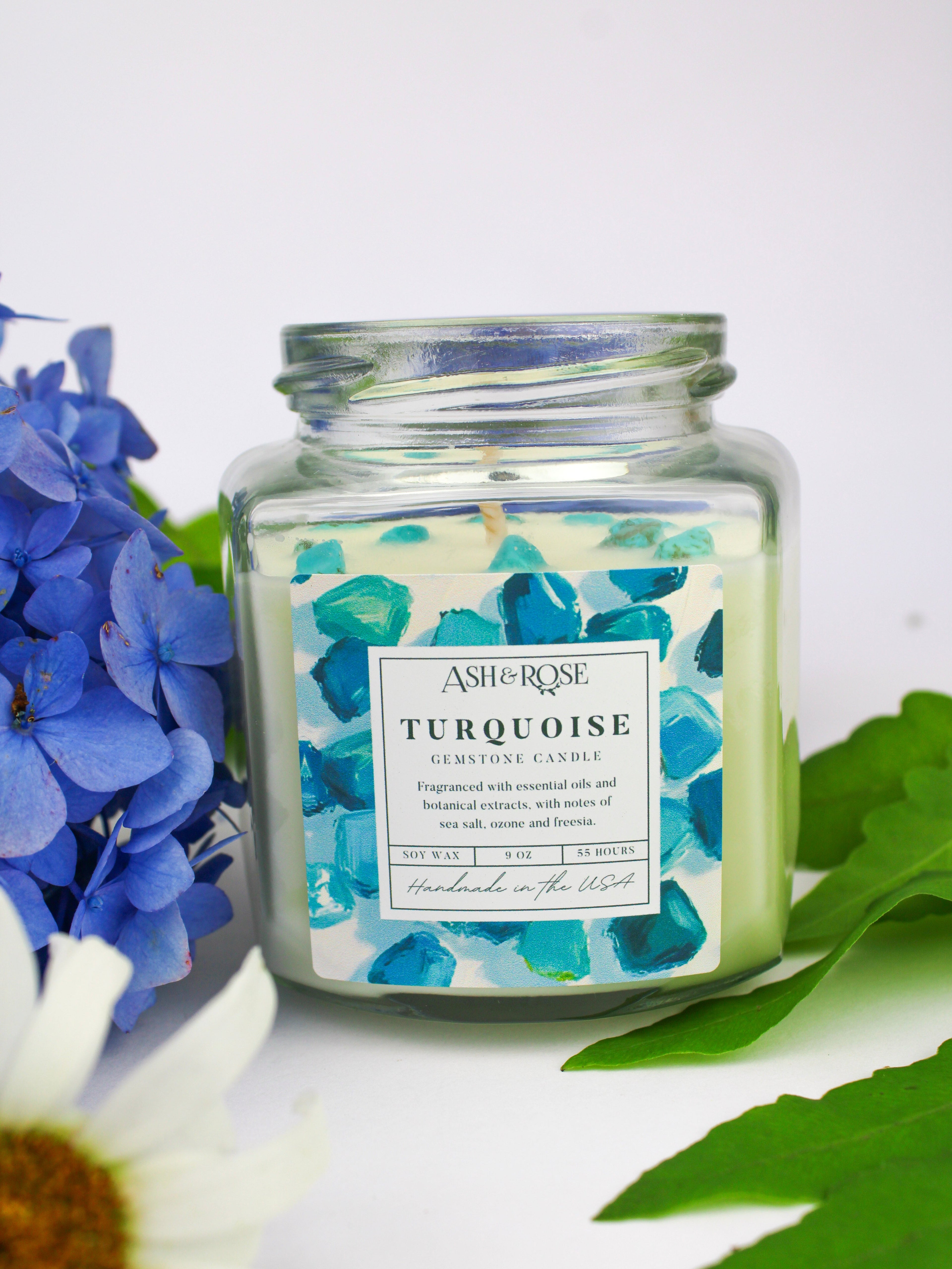 Crystal Candle | Gemstone Soy Candle Collection