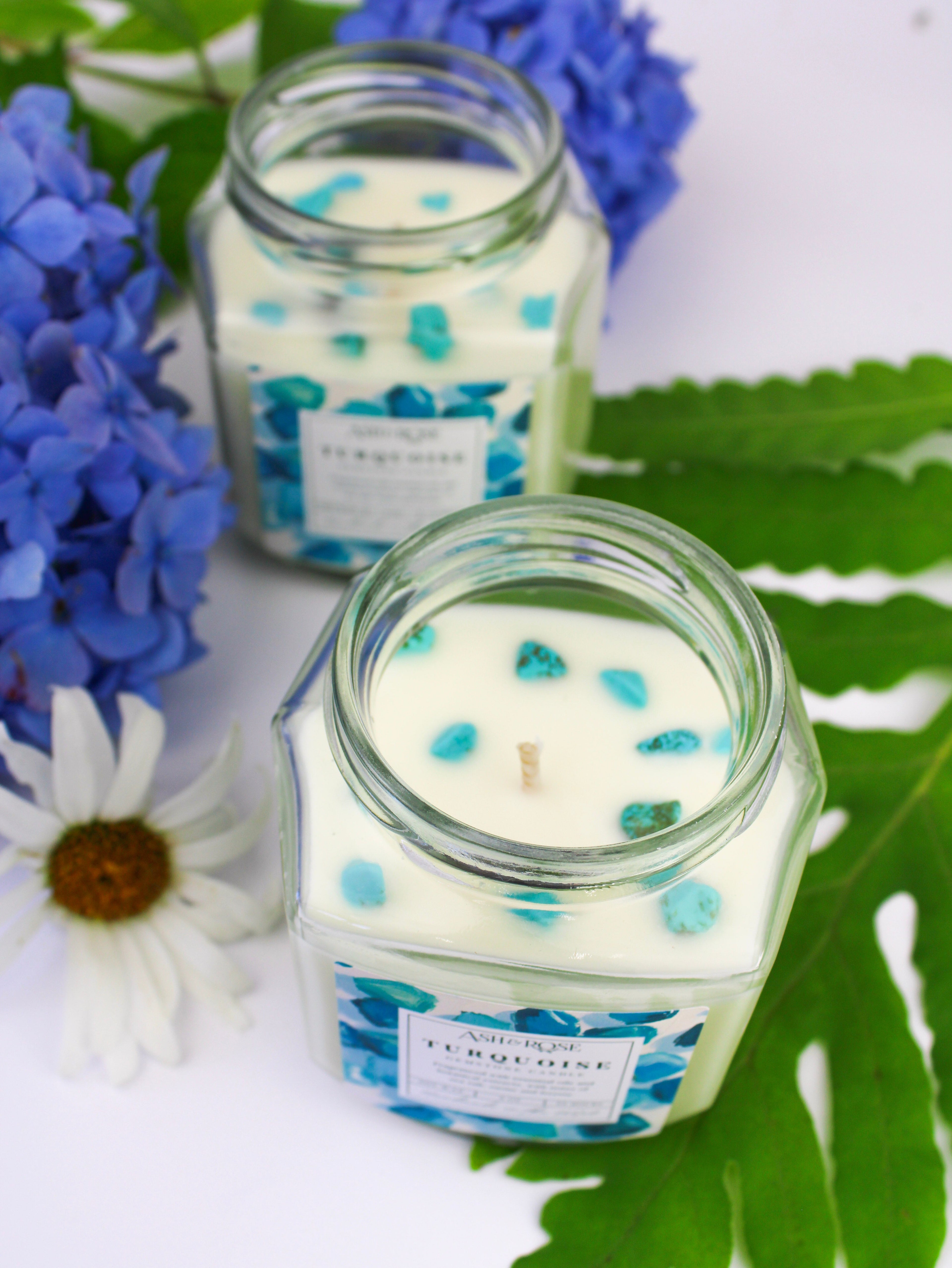 Crystal Candle | Gemstone Soy Candle Collection