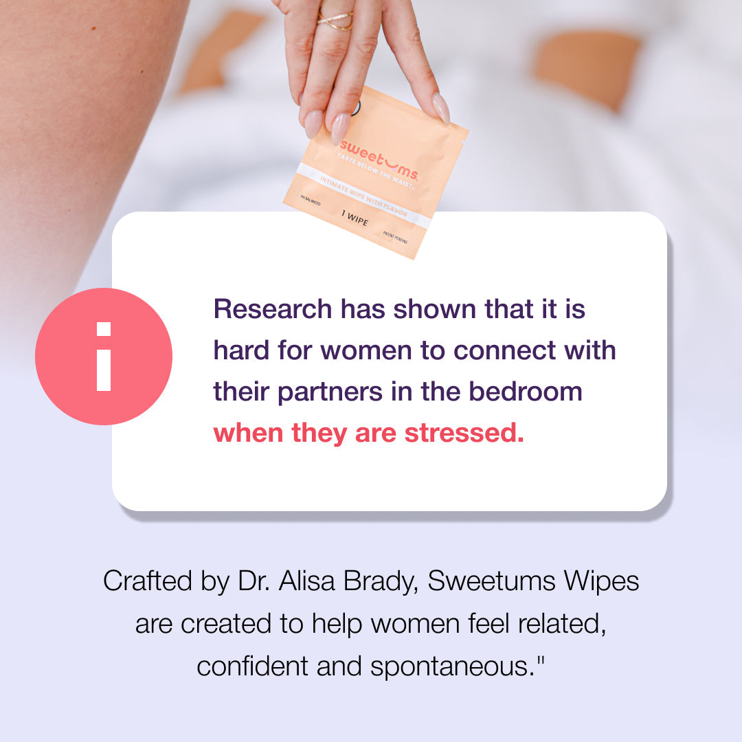 Sweetums Cherry Flavored Intimate Wipes | Feel Fresh & Confident
